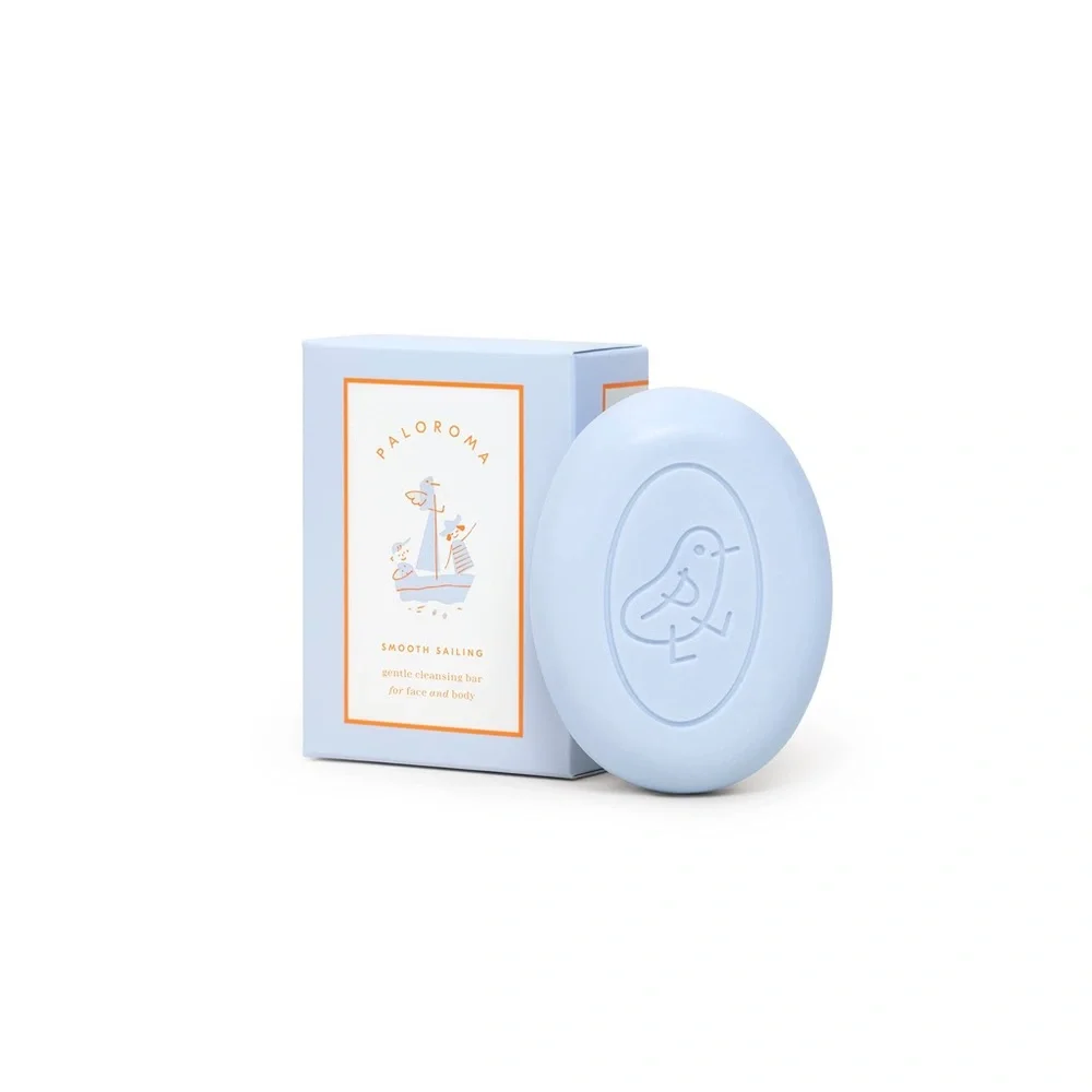 Smooth Sailing Gentle Cleansing Bar for Face Body Non-Toxic, Fragrance-Free